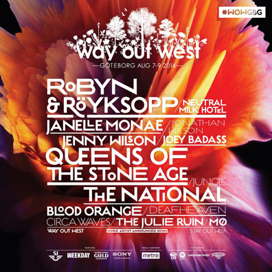 Queens of the Stone Age, Robyn, Röyksopp and More to Play Way Out West