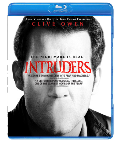 Intruders movie - Clive Owen - U.S. blu ray